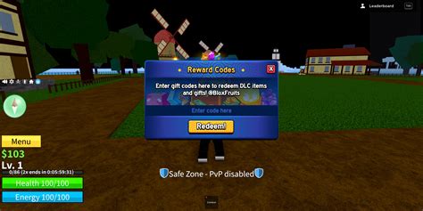 roblox redeem code blox fruit 2022