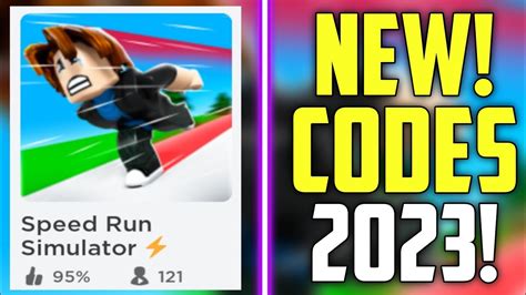 roblox speed run simulator codes