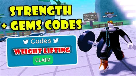 roblox weight lifting simulator codes