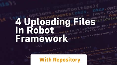 robot framework upload file example