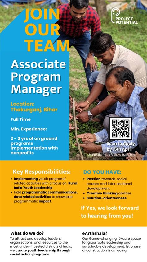 role of a program manager in an ngo