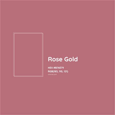 rose gold rgb code
