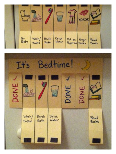 routine chart ideas for kids