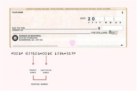 routing number 9 digits canada