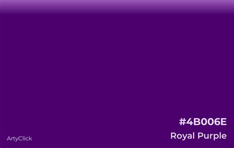 royal purple cmyk code