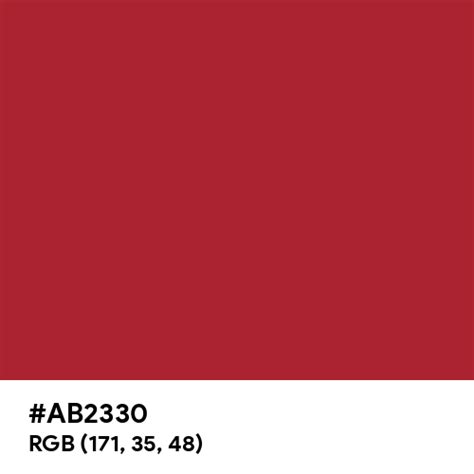 royal red hex code