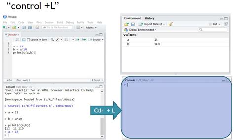 rstudio clear environment variables