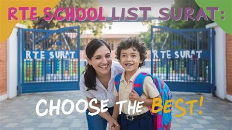 rte school list in surat