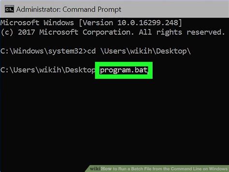 run a batch file on a remote computer