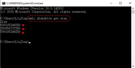 run command to check hard disk