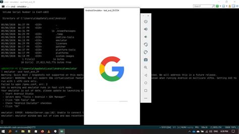 run emulator from command line mac