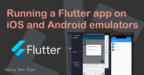 run ios emulator on windows flutter