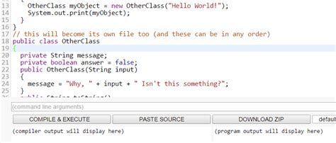 run java code online free