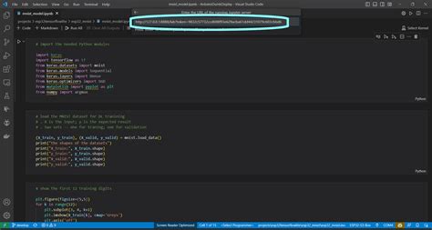 run jupyter notebook in docker vscode