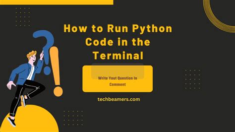 run python code terminal