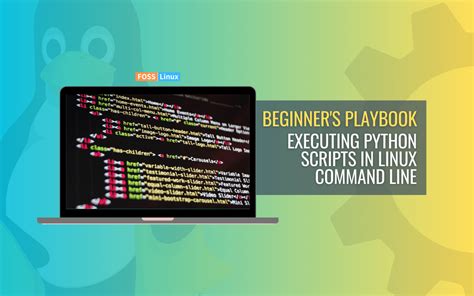 run python script command line linux