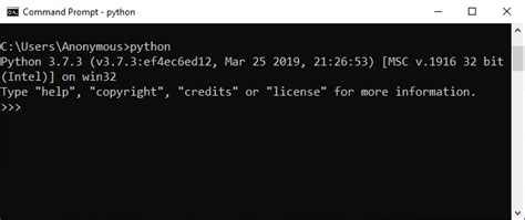 run python script in command line