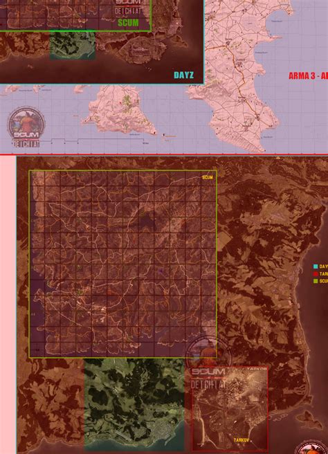rust map size vs dayz