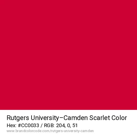 rutgers scarlet red hex code