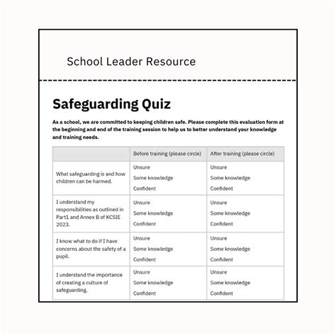 safeguarding quiz questions and answers 2024 uk