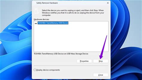 safely remove hardware
