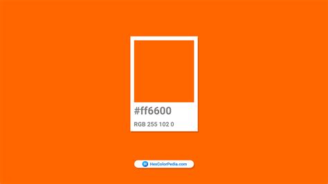 safety orange color hex code