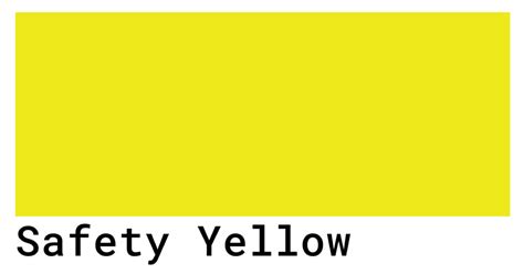 safety yellow hex color code