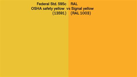 safety yellow ral code