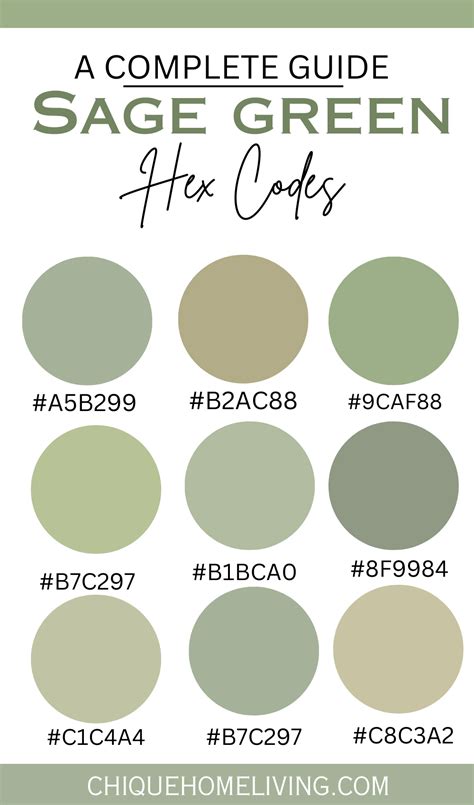 sage green code