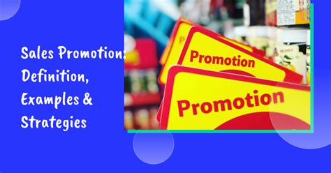 sales promotion definition and examples