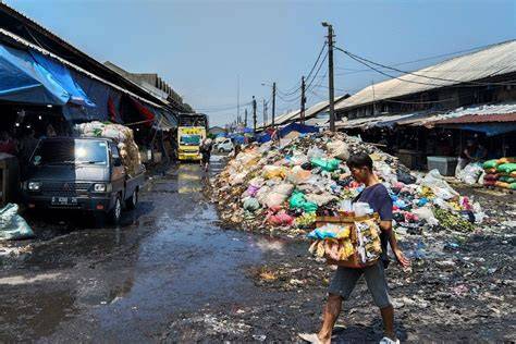 sampah pasar