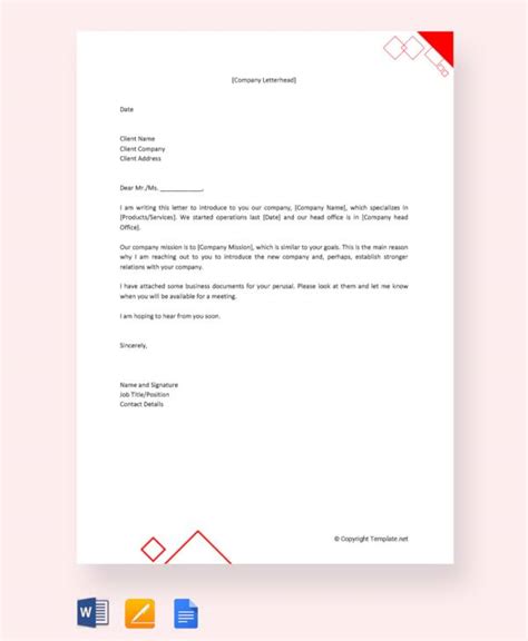 sample company introduction email to clients pdf