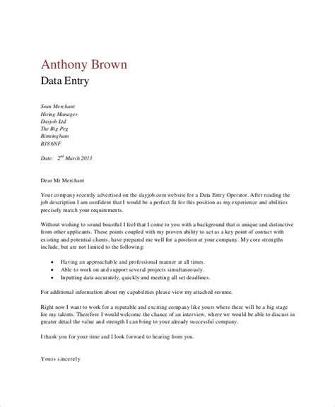 sample cover letter for upwork data entry without experience
