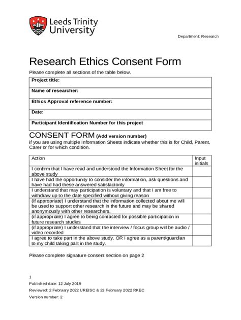 sample ethics form for dissertation example pdf