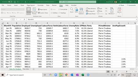 sample excel data for statistical analysis