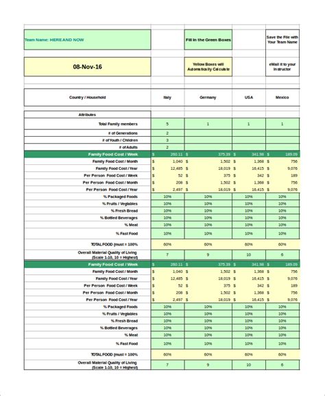sample excel file for analysis
