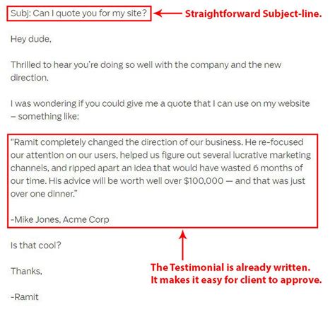 sample first email to client