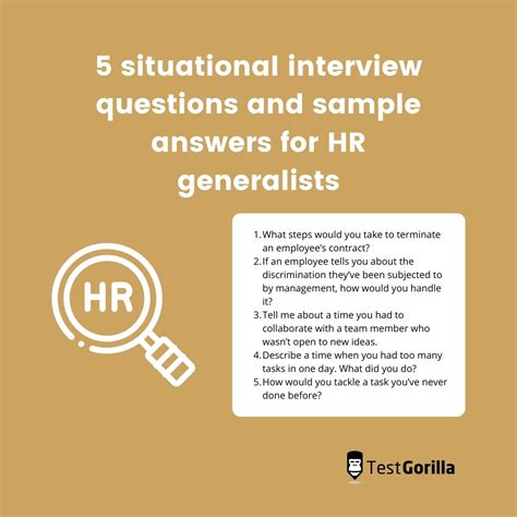 sample hr generalist interview questions