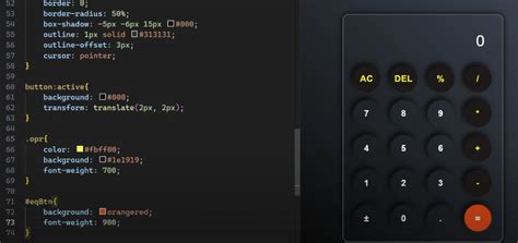 sample javascript code for calculator
