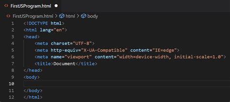 sample javascript code in visual studio