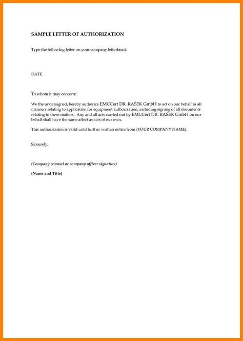 sample letter of authorization giving permission to process documents sss