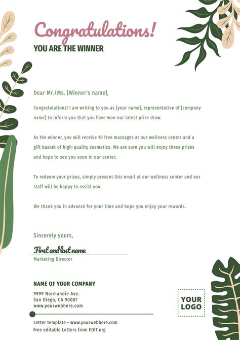 Sample Letter Templates