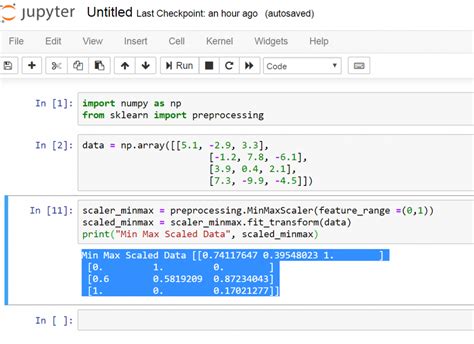 sample machine learning projects in python