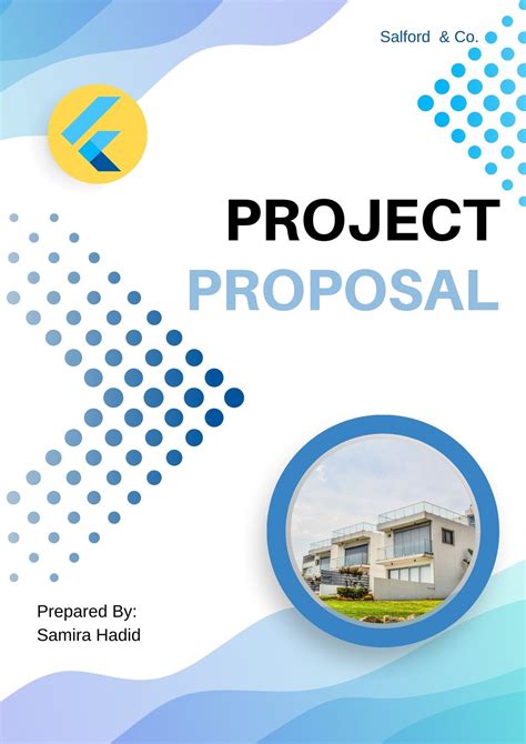 sample of a project proposal cover page