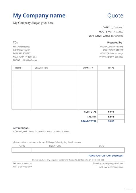 sample of quotation in word