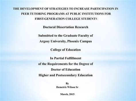 sample ppt for thesis final defense