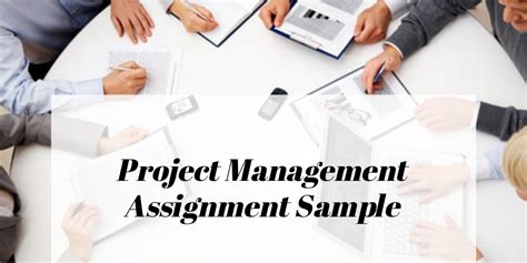 sample projects for project management assignment