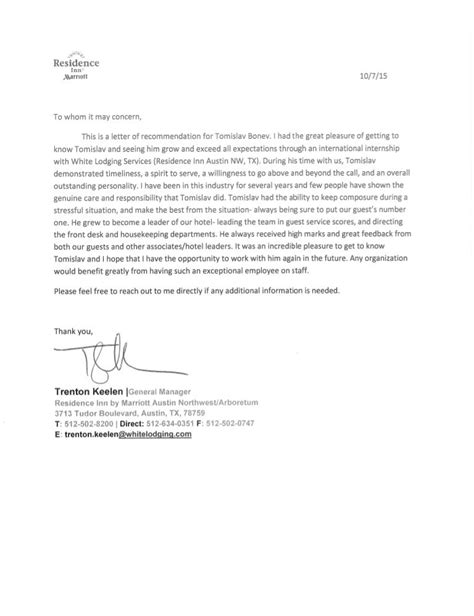 sample signed letter