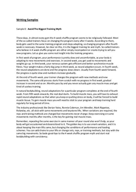 sample topics for content writing