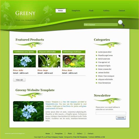 sample web page design using html code download